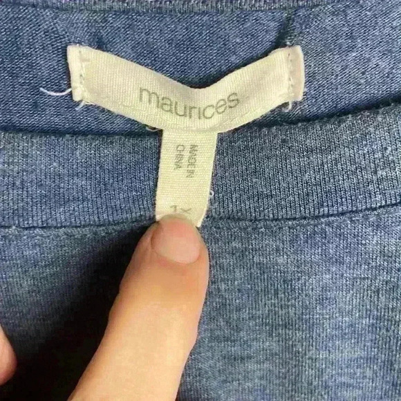 Maurice’s Plus Size 1X My Heart Is In Nashville Graphic Tee Guitar Western - Picture 4 of 5